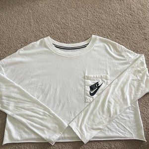 Nike cropped shirt